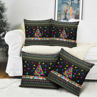 Autism Pine Christmas Pillow Cover Xmas Holiday Patterns - Wonder Print Shop