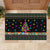 Autism Pine Christmas Rubber Doormat Xmas Holiday Patterns - Wonder Print Shop