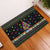 Autism Pine Christmas Rubber Doormat Xmas Holiday Patterns - Wonder Print Shop