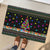 Autism Pine Christmas Rubber Doormat Xmas Holiday Patterns - Wonder Print Shop
