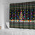 Autism Pine Christmas Shower Curtain Xmas Holiday Patterns - Wonder Print Shop