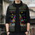 Autism Pine Christmas Sleeveless Puffer Jacket Xmas Holiday Patterns - Wonder Print Shop
