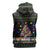 Autism Pine Christmas Sleeveless Zip Hoodie Xmas Holiday Patterns - Wonder Print Shop
