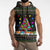 Autism Pine Christmas Sleeveless Zip Hoodie Xmas Holiday Patterns - Wonder Print Shop