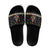 Autism Pine Christmas Slide Sandals Xmas Holiday Patterns - Wonder Print Shop