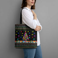 Autism Pine Christmas Tote Bag Xmas Holiday Patterns - Wonder Print Shop