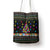 Autism Pine Christmas Tote Bag Xmas Holiday Patterns - Wonder Print Shop