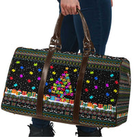 Autism Pine Christmas Travel Bag Xmas Holiday Patterns - Wonder Print Shop