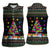 Autism Pine Christmas Women Sleeveless Polo Shirt Xmas Holiday Patterns - Wonder Print Shop