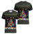 Autism Pine Christmas Women V-Neck T-Shirt Xmas Holiday Patterns - Wonder Print Shop