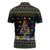Autism Pine Christmas Zipper Polo Shirt Xmas Holiday Patterns - Wonder Print Shop