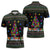 Autism Pine Christmas Zipper Polo Shirt Xmas Holiday Patterns - Wonder Print Shop