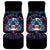 You Couldn't Handle Me Triangle Skull Car Mats - Wonder Print Shop