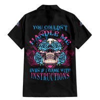 You Couldn't Handle Me Triangle Skull Family Matching Mermaid Dress and Hawaiian Shirt - Wonder Print Shop