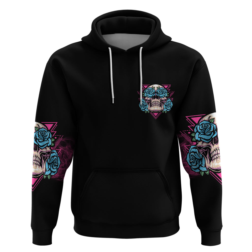 You Couldn't Handle Me Triangle Skull Hoodie - Wonder Print Shop