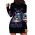 You Couldn't Handle Me Triangle Skull Hoodie Dress - Wonder Print Shop
