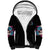 You Couldn't Handle Me Triangle Skull Sherpa Hoodie - Wonder Print Shop