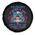 You Couldn't Handle Me Triangle Skull Spare Tire Cover - Wonder Print Shop