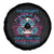 You Couldn't Handle Me Triangle Skull Spare Tire Cover - Wonder Print Shop
