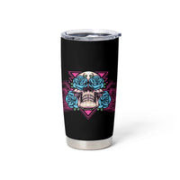 You Couldn't Handle Me Triangle Skull Tumbler Cup - Wonder Print Shop
