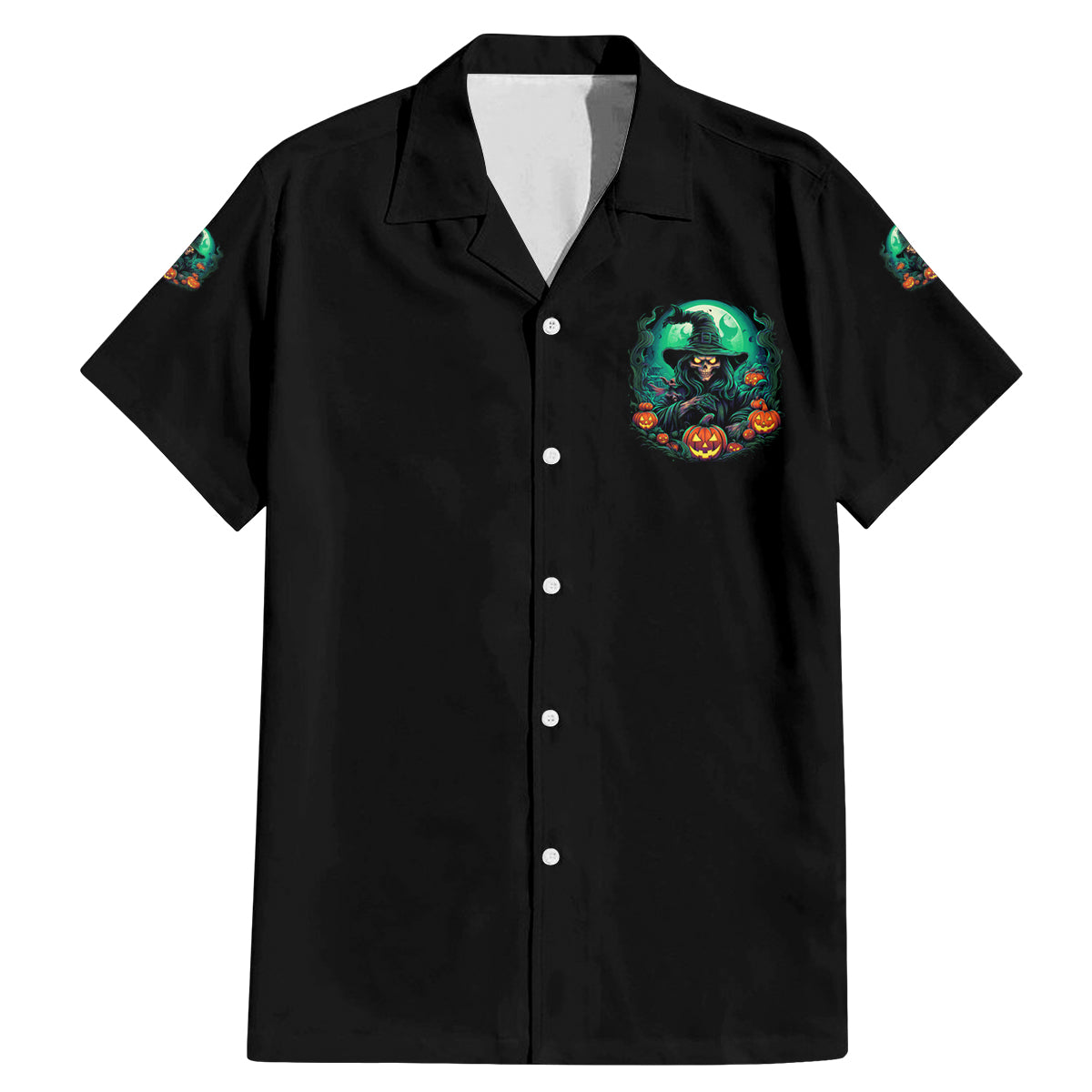 Hocus Pocus Halloween Family Matching Mermaid Dress and Hawaiian Shirt - Wonder Print Shop