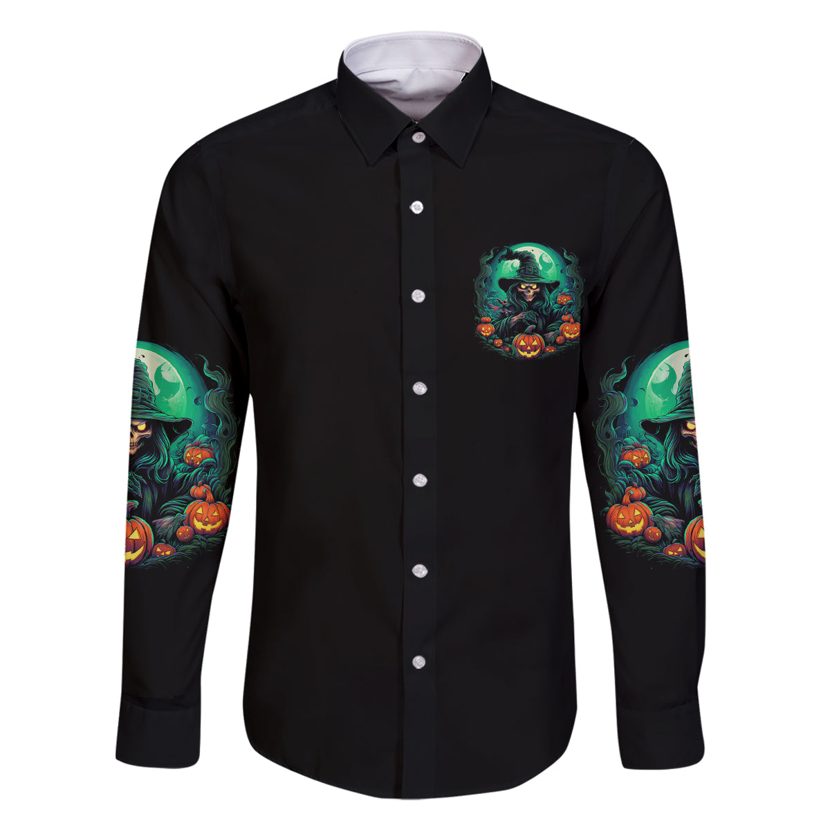 Hocus Pocus Halloween Family Matching Mermaid Dress and Hawaiian Shirt - Wonder Print Shop