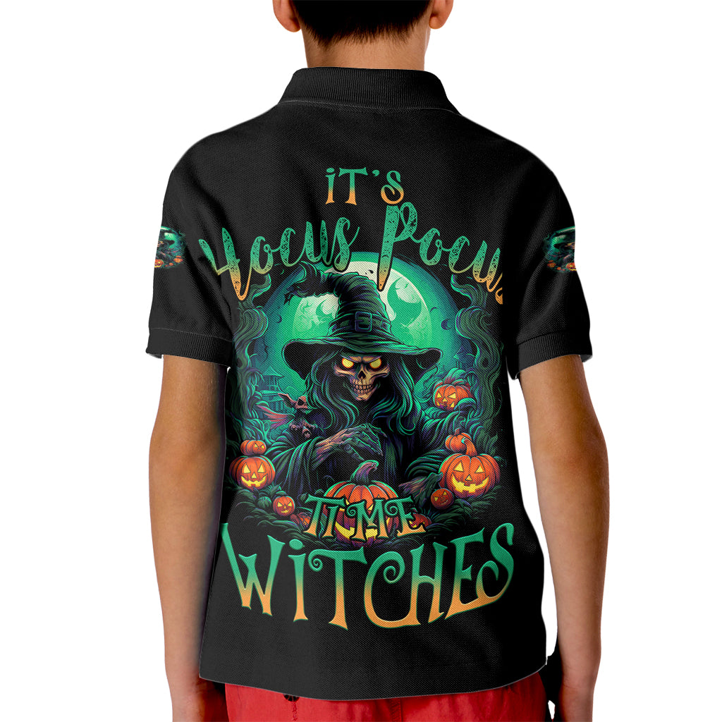 Hocus Pocus Halloween Kid Polo Shirt - Wonder Print Shop