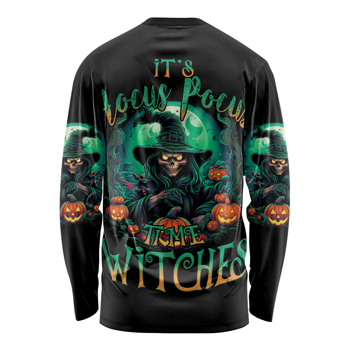 Hocus Pocus Halloween Long Sleeve Shirt - Wonder Print Shop
