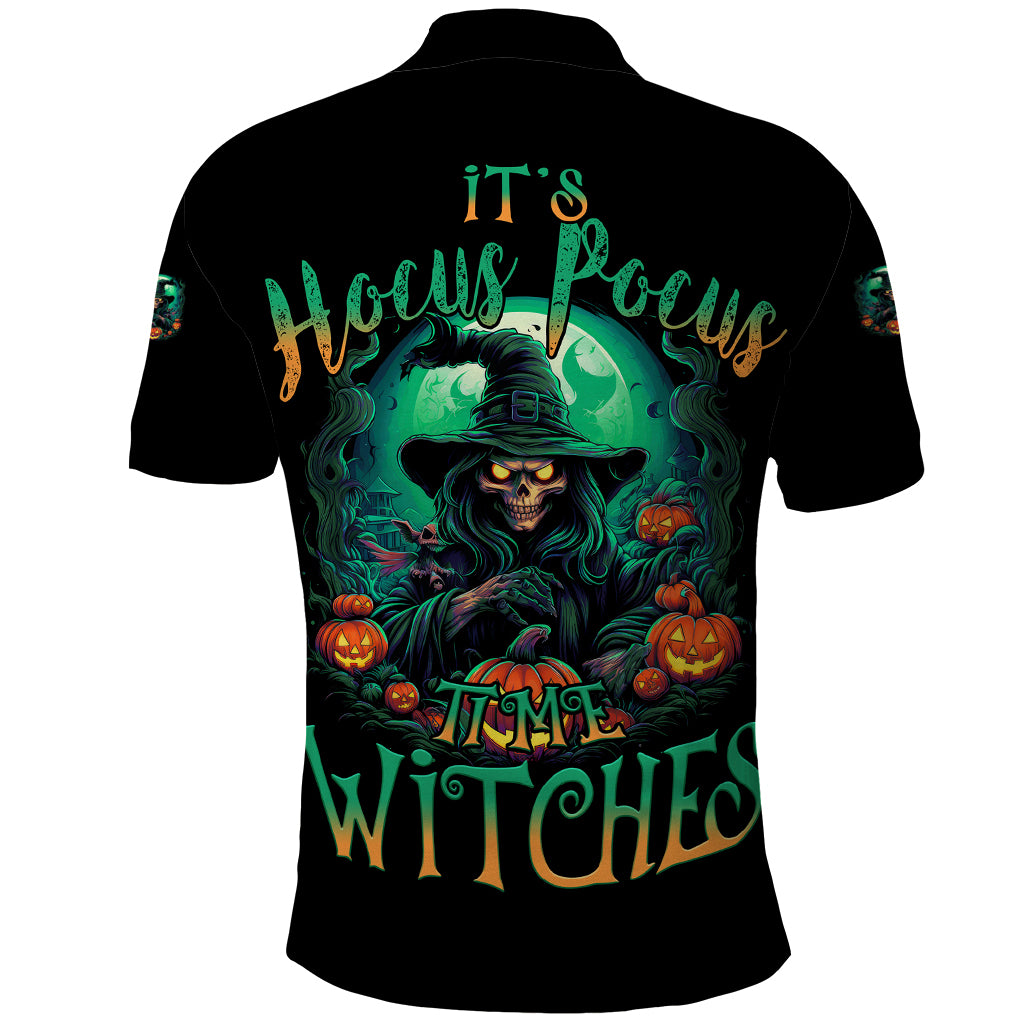Hocus Pocus Halloween Polo Shirt - Wonder Print Shop