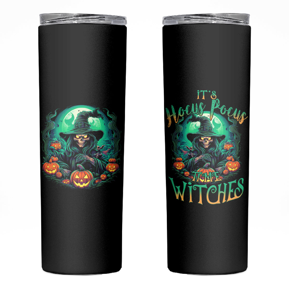 Hocus Pocus Halloween Skinny Tumbler - Wonder Print Shop