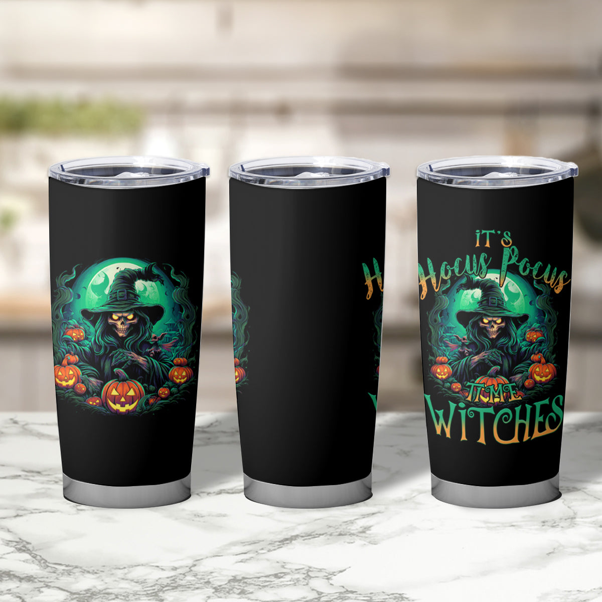 Hocus Pocus Halloween Tumbler Cup - Wonder Print Shop