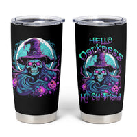 Hello Darkness My Old Friend Witch Halloween Tumbler Cup - Wonder Print Shop