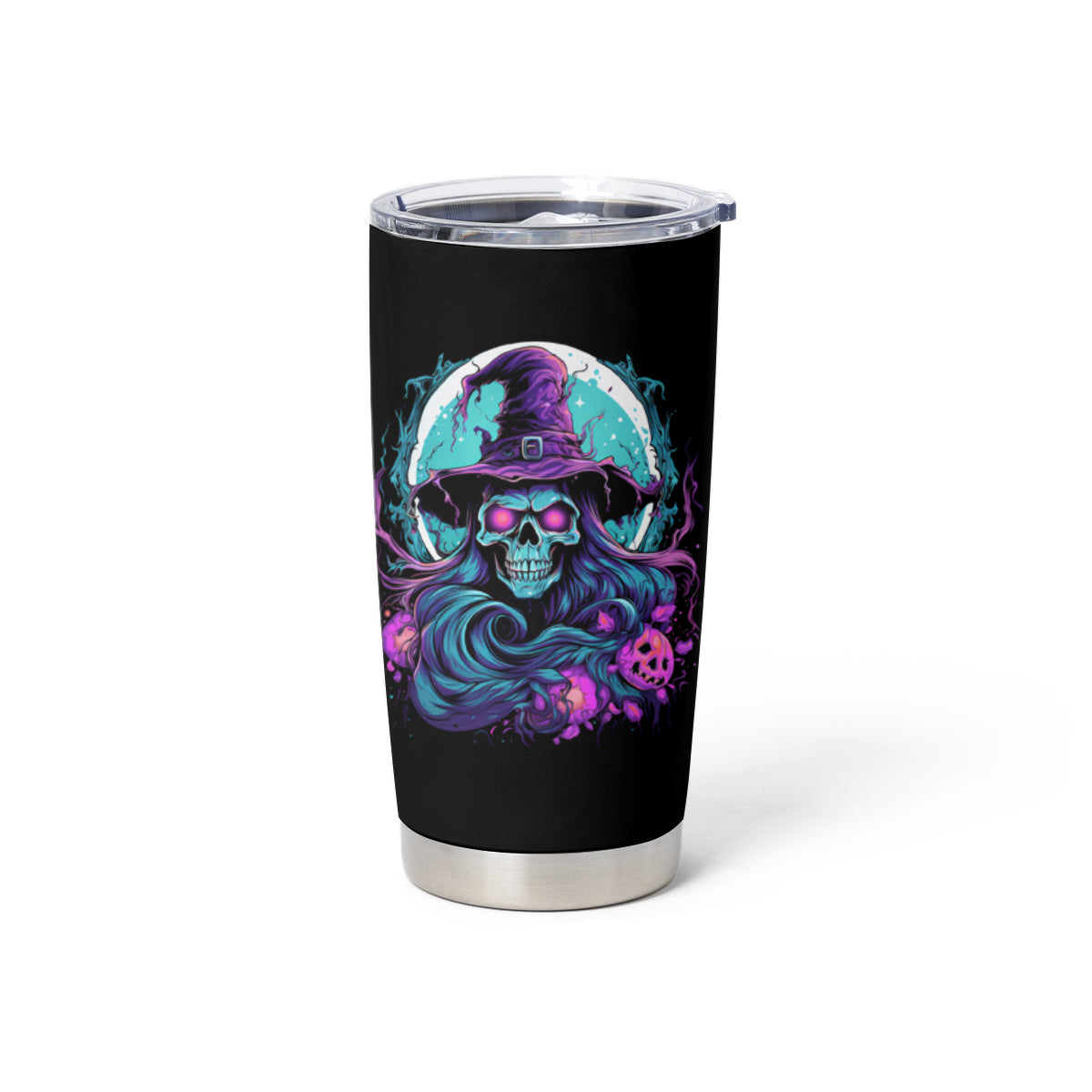 Hello Darkness My Old Friend Witch Halloween Tumbler Cup - Wonder Print Shop