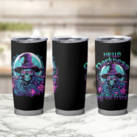 Hello Darkness My Old Friend Witch Halloween Tumbler Cup - Wonder Print Shop