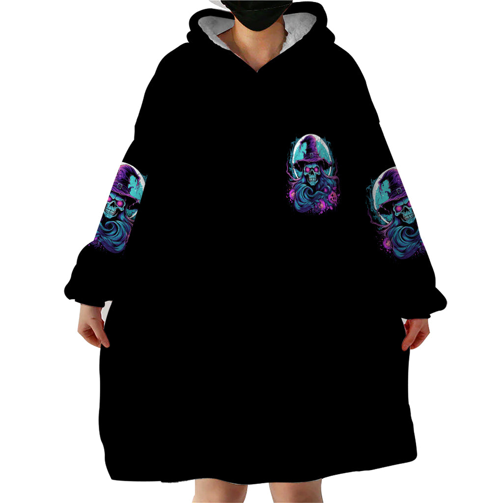 Hello Darkness My Old Friend Witch Halloween Wearable Blanket Hoodie - Wonder Print Shop