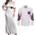 The Good Girl In Me Halloween Witch Couples Matching Off Shoulder Maxi Dress and Long Sleeve Button Shirt - Wonder Print Shop