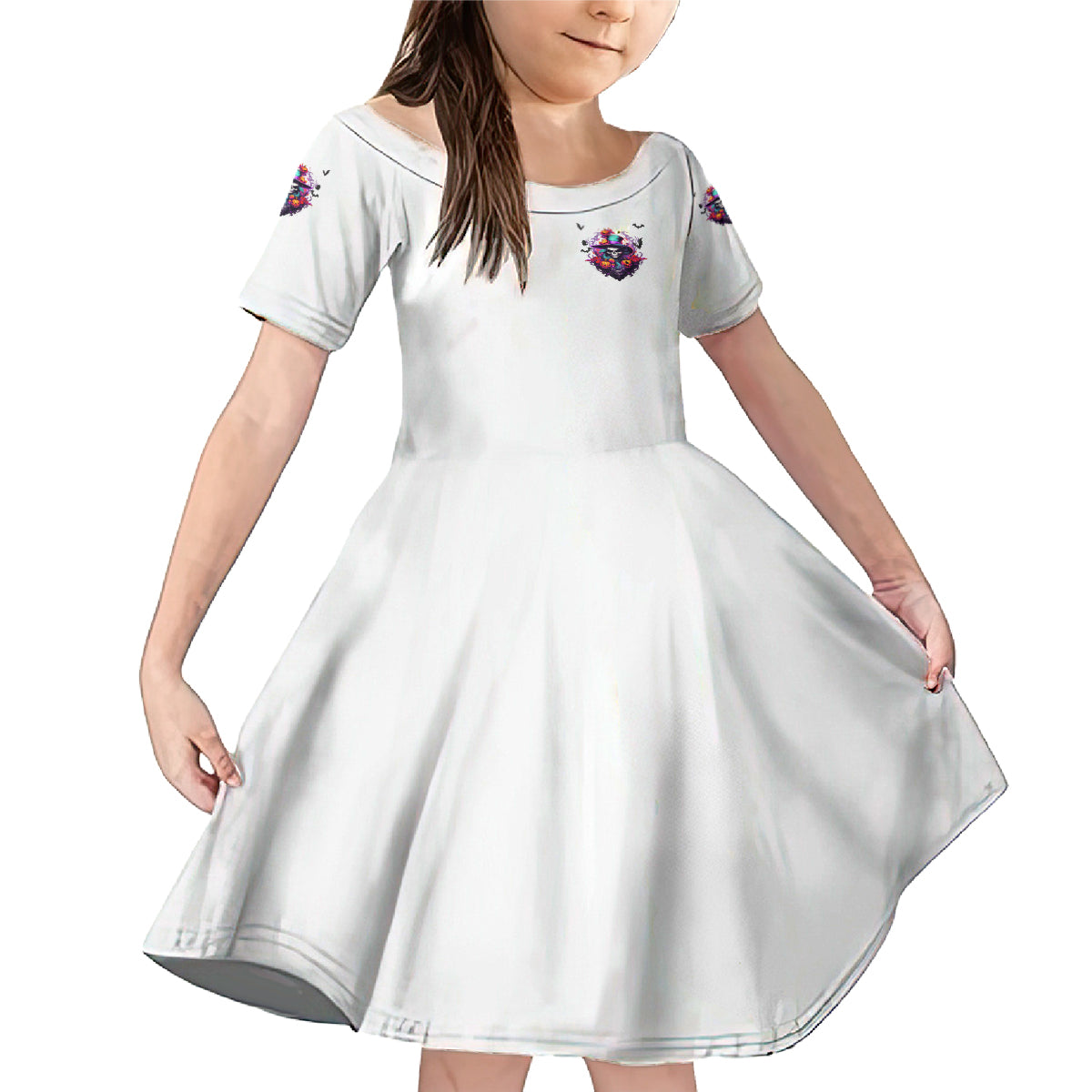 The Good Girl In Me Halloween Witch Family Matching Mermaid Dress and Hawaiian Shirt - Wonder Print Shop