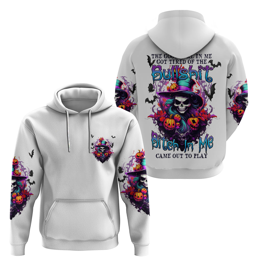 The Good Girl In Me Halloween Witch Hoodie - Wonder Print Shop