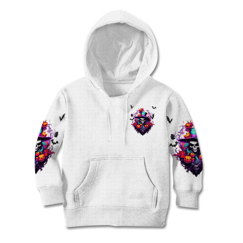The Good Girl In Me Halloween Witch Kid Hoodie - Wonder Print Shop