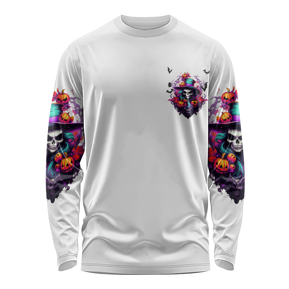 The Good Girl In Me Halloween Witch Long Sleeve Shirt - Wonder Print Shop
