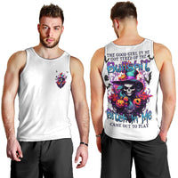 The Good Girl In Me Halloween Witch Men Tank Top - Wonder Print Shop