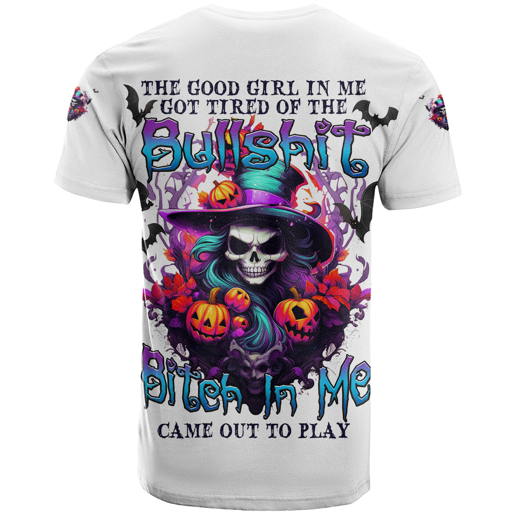 The Good Girl In Me Halloween Witch T Shirt - Wonder Print Shop