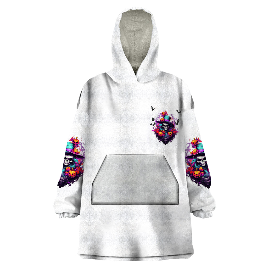 The Good Girl In Me Halloween Witch Wearable Blanket Hoodie - Wonder Print Shop