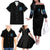 Buckle Up Buttercup Skull Witch Halloween Family Matching Off Shoulder Long Sleeve Dress and Hawaiian Shirt - Wonder Print Shop