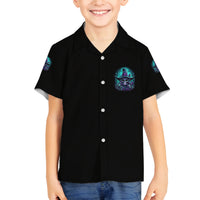 Buckle Up Buttercup Skull Witch Halloween Family Matching Off Shoulder Short Dress and Hawaiian Shirt - Wonder Print Shop