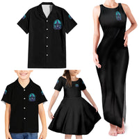Buckle Up Buttercup Skull Witch Halloween Family Matching Tank Maxi Dress and Hawaiian Shirt - Wonder Print Shop