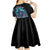 Buckle Up Buttercup Skull Witch Halloween Kid Short Sleeve Dress - Wonder Print Shop
