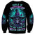 Buckle Up Buttercup Skull Witch Halloween Sweatshirt - Wonder Print Shop