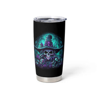 Buckle Up Buttercup Skull Witch Halloween Tumbler Cup - Wonder Print Shop