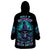 Buckle Up Buttercup Skull Witch Halloween Wearable Blanket Hoodie - Wonder Print Shop